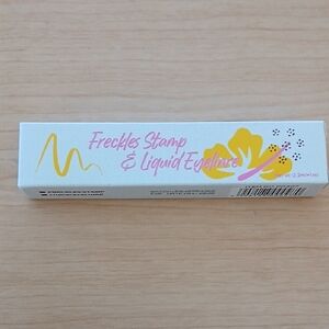 Pagevine Freckles Stamp & Blk Liquid Eyeliner - 03 Dark Brown